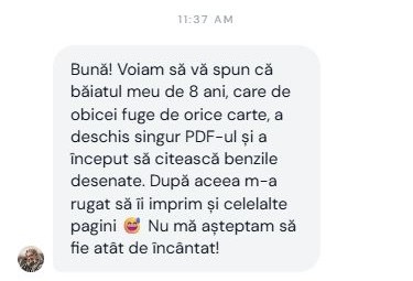 Mesaj de la un părinte
