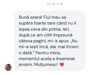 Mesaj de la un părinte