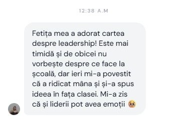 Mesaj de la un părinte